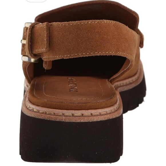 Donald J. Pliner  HALIE  Mules with Chunky Sole brown sz 7.5 NEW - Picture 4 of 7